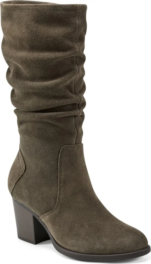 Earth Women's Vine Narrow Calf Block Heel Boots