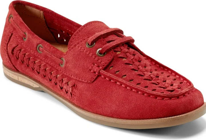 Earth Women's Wishing Woven Slip-On Boat Shoe