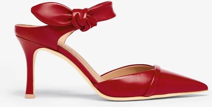 Eartha 80 Nappa Leather Mules