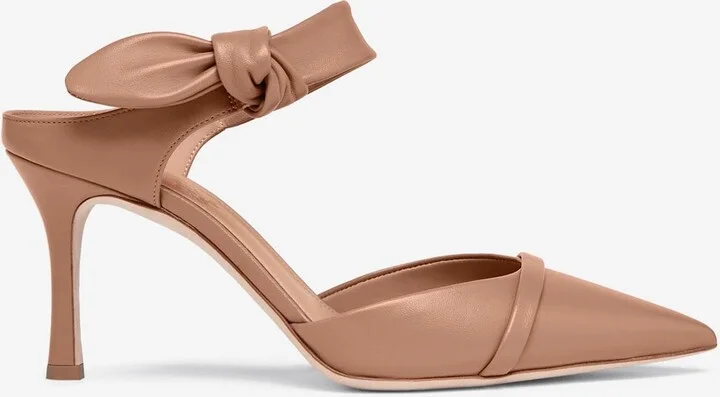 Eartha 80 Nappa Leather Mules