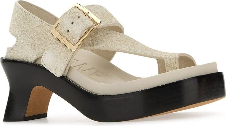 Ease Brushed Heeled Sandals - Image 2