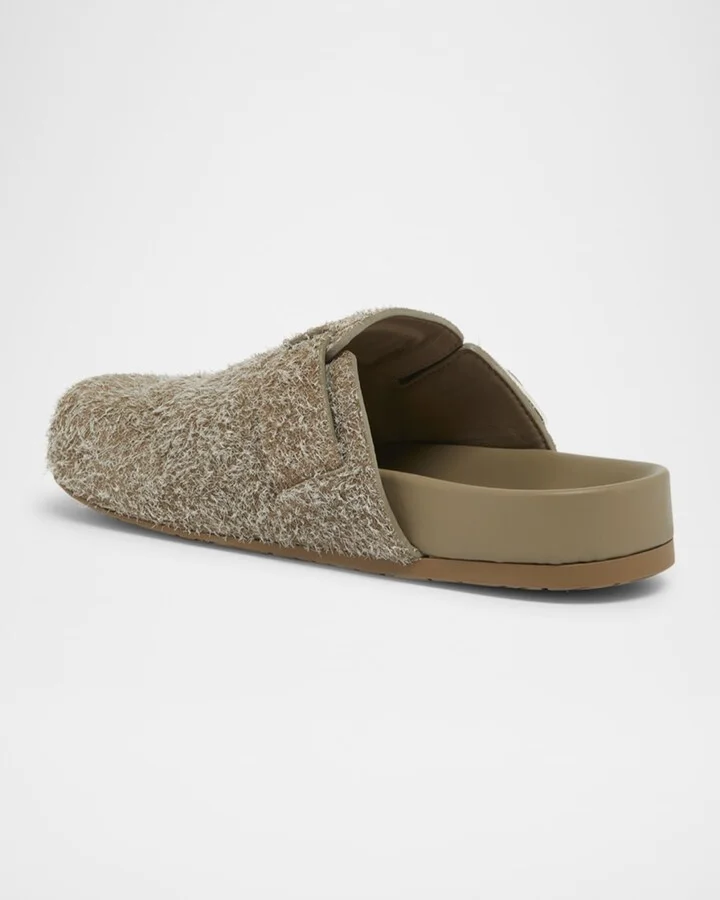 Ease Brushed Suede Buckle Mules - Image 5