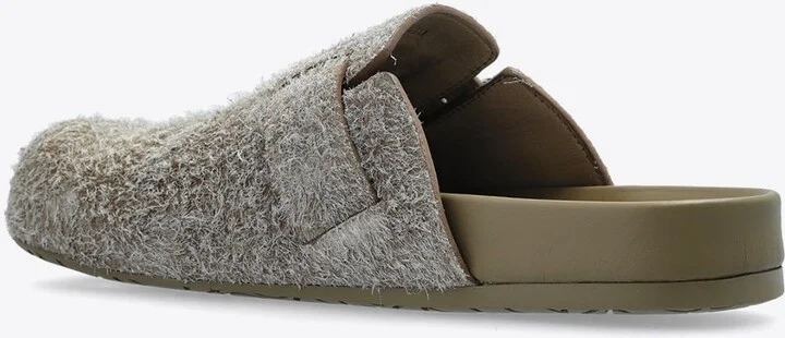 Ease Buckle Brushed Suede Mules - Image 2