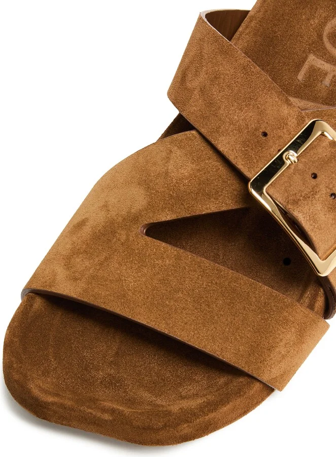Ease Buckle slide in suede - Image 6