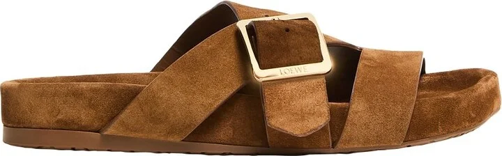 Ease Buckle slide in suede - Image 9