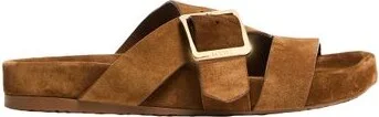 Ease Buckle slide in suede