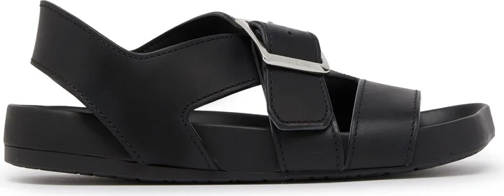 Ease in brushed suede heel sandals - Image 2