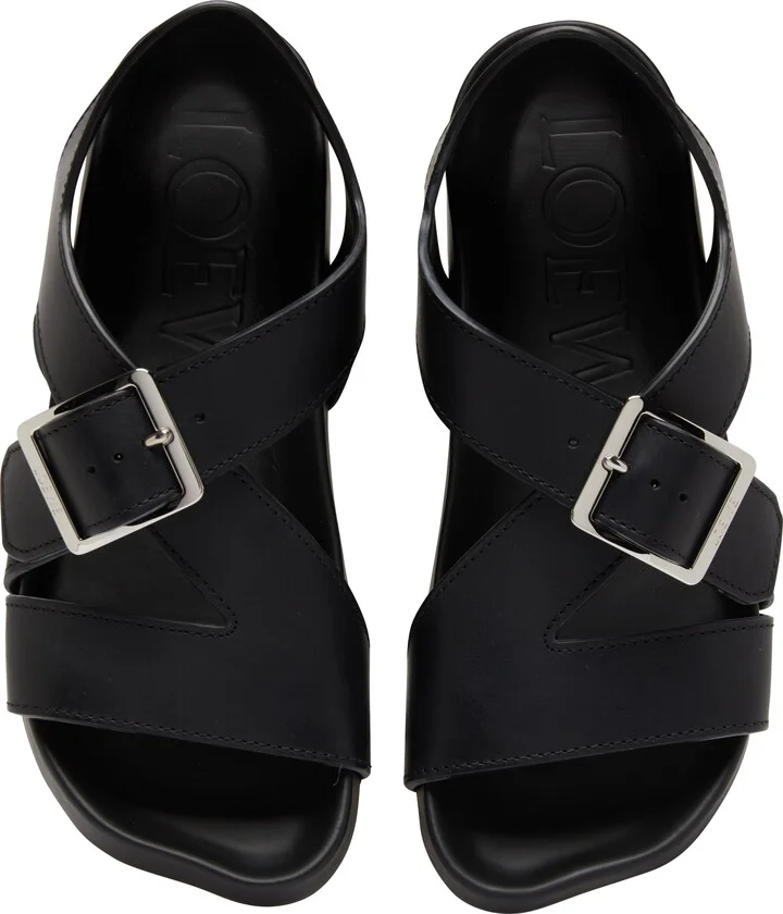 Ease in brushed suede heel sandals - Image 5