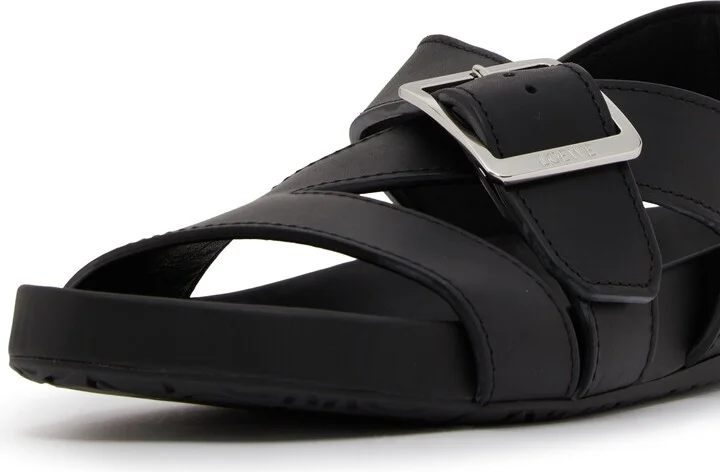 Ease in brushed suede heel sandals - Image 6