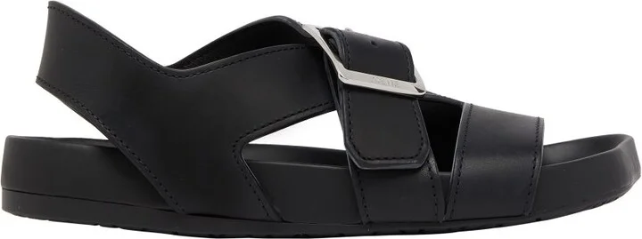 Ease in brushed suede heel sandals - Image 9