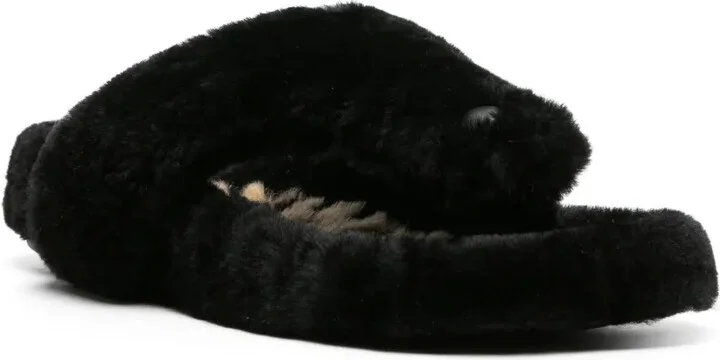 Ease shearling flip flops - Image 2