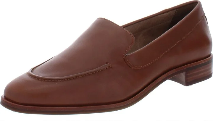 East Side Womens Leather Slip On Loafers