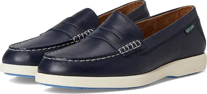 Eastland 1955 Edition Baldwin Women's Flat Shoes Navy : 9.5 B - Medium, Leather