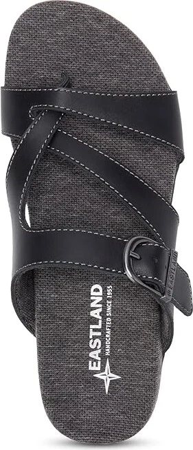 Eastland 1955 Edition Bar Harbor Women's Sandals Black : 11 B - Medium, Leather - Image 2