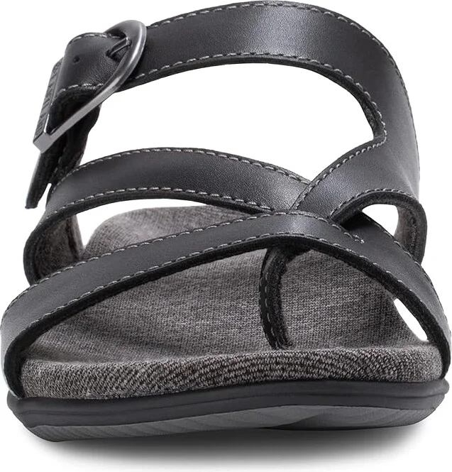 Eastland 1955 Edition Bar Harbor Women's Sandals Black : 11 B - Medium, Leather - Image 7