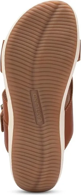 Eastland 1955 Edition Bar Harbor Women's Sandals Tan : 6 B - Medium, Leather - Image 3