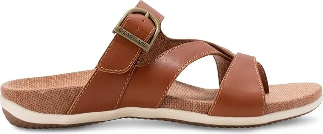 Eastland 1955 Edition Bar Harbor Women's Sandals Tan : 6 B - Medium, Leather - Image 6