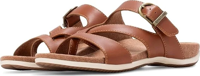Eastland 1955 Edition Bar Harbor Women's Sandals Tan : 6 B - Medium, Leather