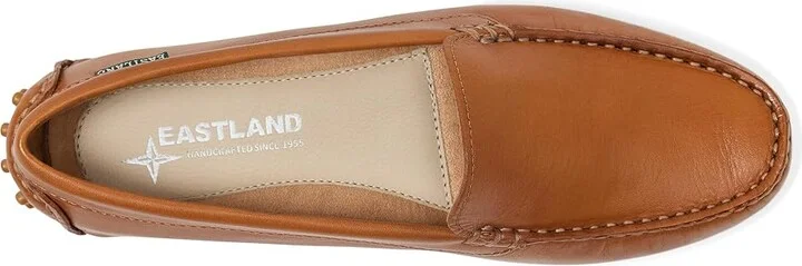 Eastland 1955 Edition Biscayne Women's Flat Shoes Camel : 7 M, Leather/Suede - Image 2