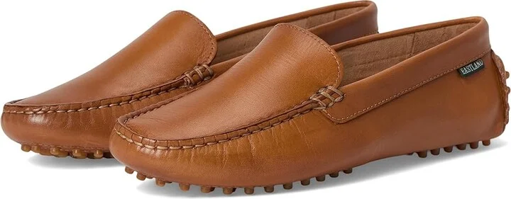 Eastland 1955 Edition Biscayne Women's Flat Shoes Camel : 7 M, Leather/Suede