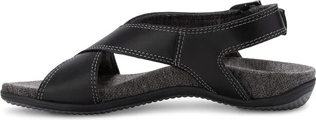 Eastland 1955 Edition Coastal Women's Sandals Black : 6 B - Medium, Leather - Image 4