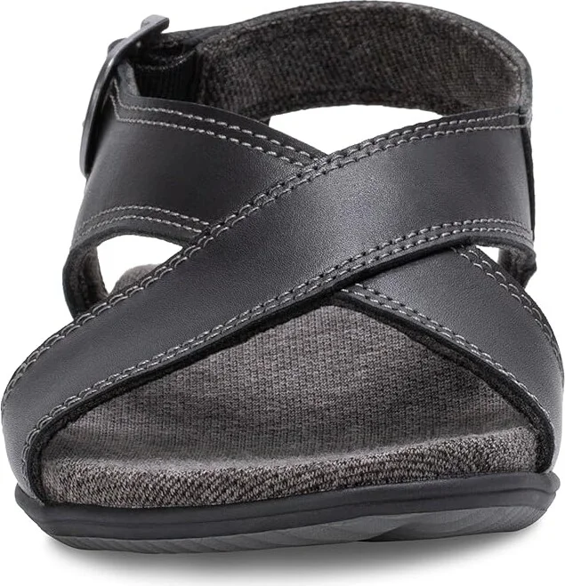 Eastland 1955 Edition Coastal Women's Sandals Black : 6 B - Medium, Leather - Image 5