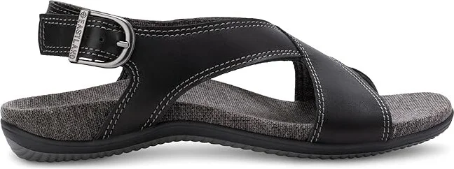 Eastland 1955 Edition Coastal Women's Sandals Black : 6 B - Medium, Leather - Image 6