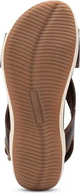 Eastland 1955 Edition Coastal Women's Sandals Brown : 9 B - Medium, Leather - Image 3
