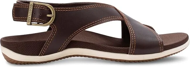Eastland 1955 Edition Coastal Women's Sandals Brown : 9 B - Medium, Leather - Image 6