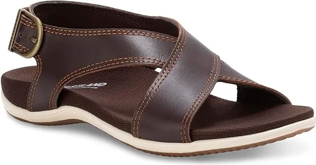Eastland 1955 Edition Coastal Women's Sandals Brown : 9 B - Medium, Leather - Image 7