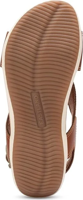 Eastland 1955 Edition Coastal Women's Sandals Tan : 6 B - Medium, Leather - Image 3