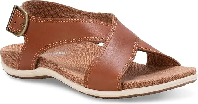 Eastland 1955 Edition Coastal Women's Sandals Tan : 6 B - Medium, Leather - Image 7