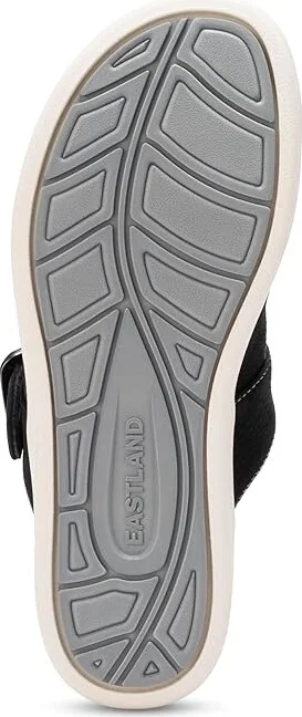 Eastland 1955 Edition Commonwealth Women's Sandals Black : 8 B - Medium, Leather/Suede - Image 3