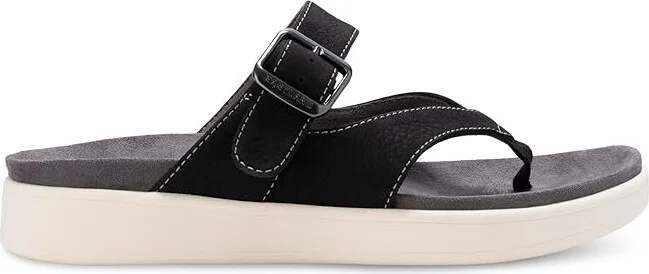 Eastland 1955 Edition Commonwealth Women's Sandals Black : 8 B - Medium, Leather/Suede - Image 6