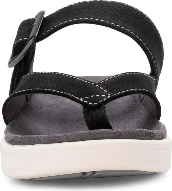 Eastland 1955 Edition Commonwealth Women's Sandals Black : 8 B - Medium, Leather/Suede - Image 7