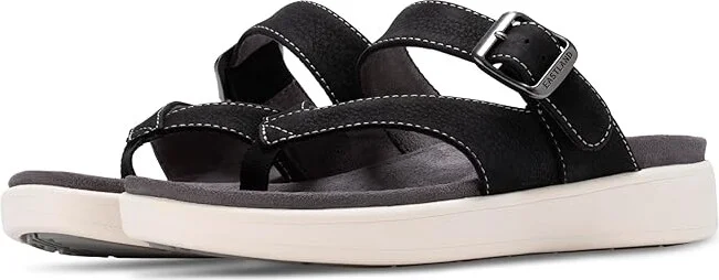 Eastland 1955 Edition Commonwealth Women's Sandals Black : 8 B - Medium, Leather/Suede