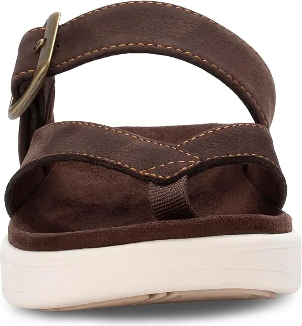 Eastland 1955 Edition Commonwealth Women's Sandals Brown : 9 B - Medium, Leather/Suede - Image 7