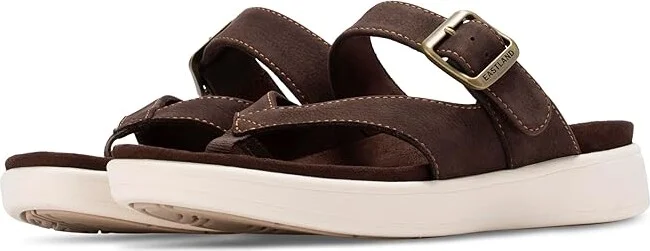 Eastland 1955 Edition Commonwealth Women's Sandals Brown : 9 B - Medium, Leather/Suede