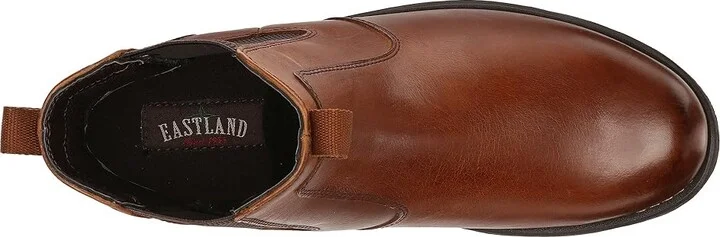 Eastland 1955 Edition Daily Double Men's Pull-on Boots Tan : 8.5 D - Medium, Leather - Image 3