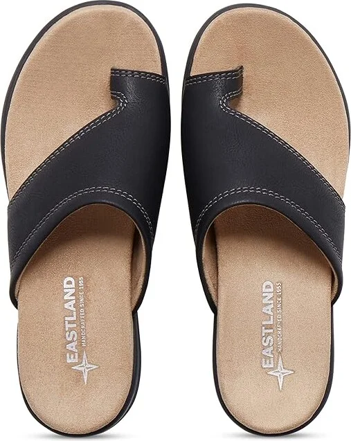 Eastland 1955 Edition Dallas Women's Sandals Black : 9 M, Synthetic - Image 2