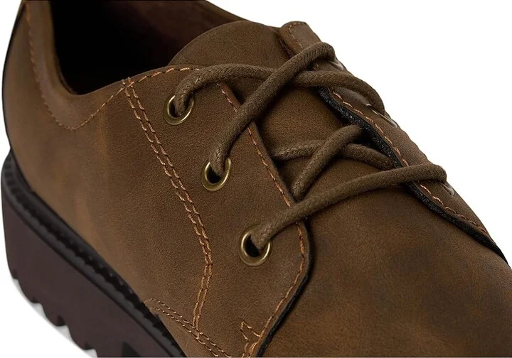 Eastland 1955 Edition Dawn Women's Flat Shoes Bomber Brown : 7.5 M, Synthetic - Image 7
