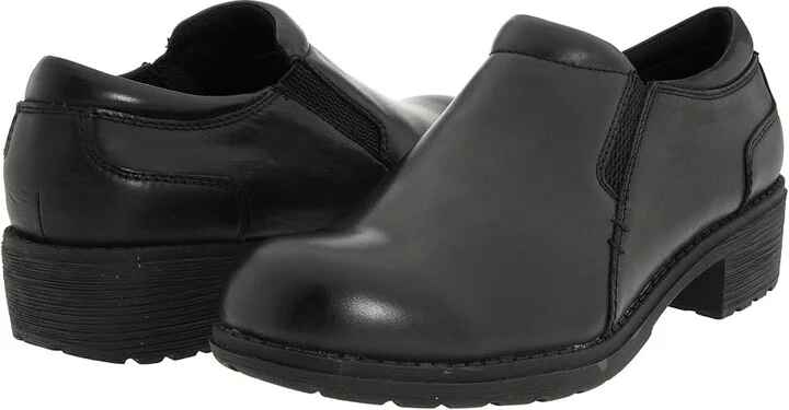 Eastland 1955 Edition DOUBLE DOWN Women's Slip on Shoes Black : 7 M, Leather