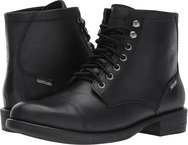 Eastland 1955 Edition High Fidelity Men's Lace-up Boots Black Leather : 8 D - Medium