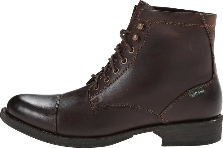 Eastland 1955 Edition High Fidelity Men's Lace-up Boots Dark Brown Leather : 8 D - Medium - Image 7