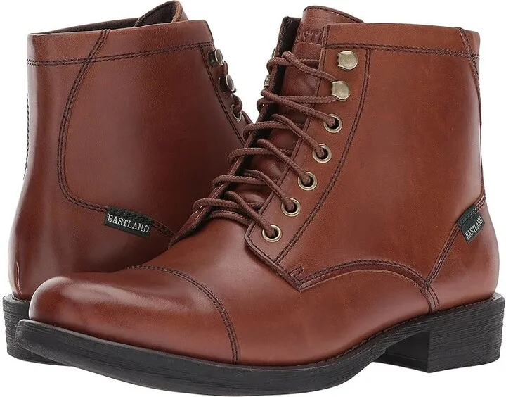 Eastland 1955 Edition High Fidelity Men's Lace-up Boots Tan Leather : 8.5 D - Medium