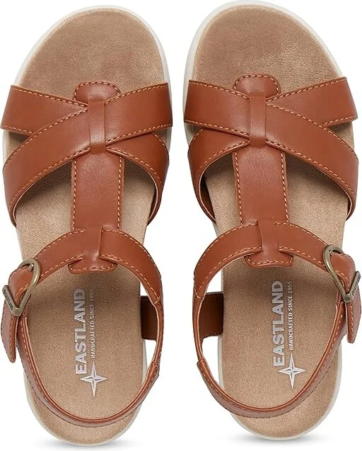 Eastland 1955 Edition Kayla Women's Sandals Tan : 7 M, Synthetic - Image 2