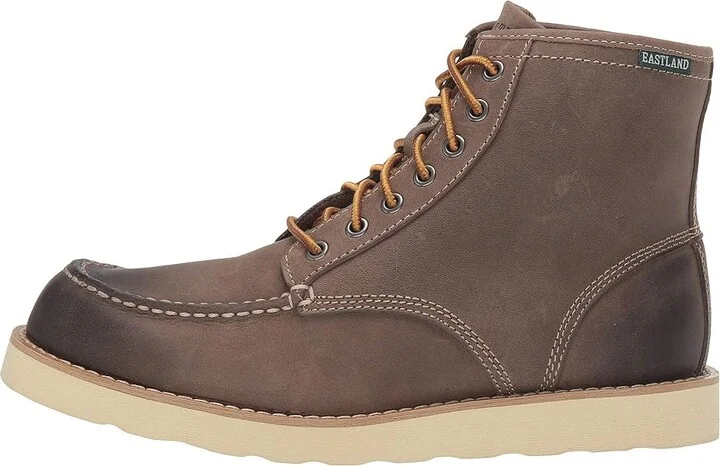 Eastland 1955 Edition Lace Up Boots Men's Lace-up Boots Grey : 8 D - Medium, Leather - Image 7