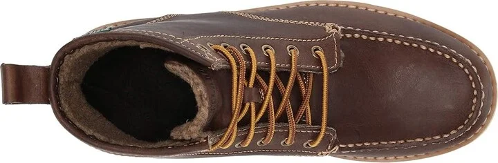 Eastland 1955 Edition Lace Up Boots Men's Lace-up Boots Shearling Lined Dark Tan : 8 D - Medium, Leather - Image 3
