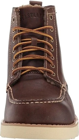 Eastland 1955 Edition Lace Up Boots Men's Lace-up Boots Shearling Lined Dark Tan : 8 D - Medium, Leather - Image 6