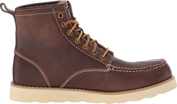 Eastland 1955 Edition Lace Up Boots Men's Lace-up Boots Shearling Lined Dark Tan : 8 D - Medium, Leather - Image 8